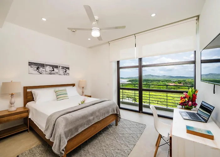 Hébergement de vacances Ocean View Penthouse Close To The & Town Tamarindo