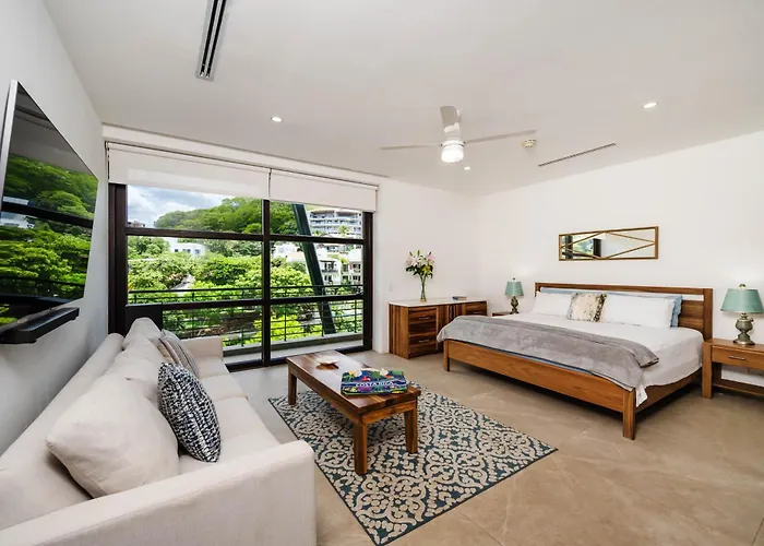 Hébergement de vacances Ocean View Penthouse Close To The & Town Tamarindo